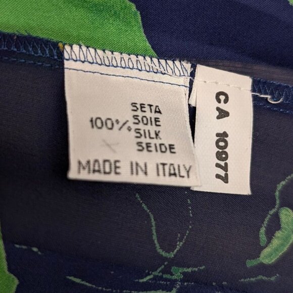 Mario Pucci Cecconi 100% Silk Floral Top - Picture 10 of 10